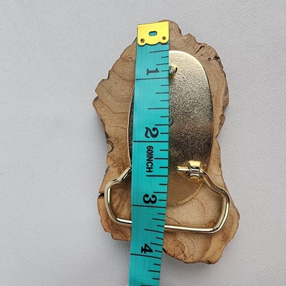 Vintage Drift Wood Belt Buckle - Picture 4 of 5